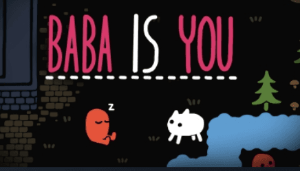Baba Is You(ババ・イズ・ユー)(パズル)のキービジュアル — 類似ゲームタイトル検索